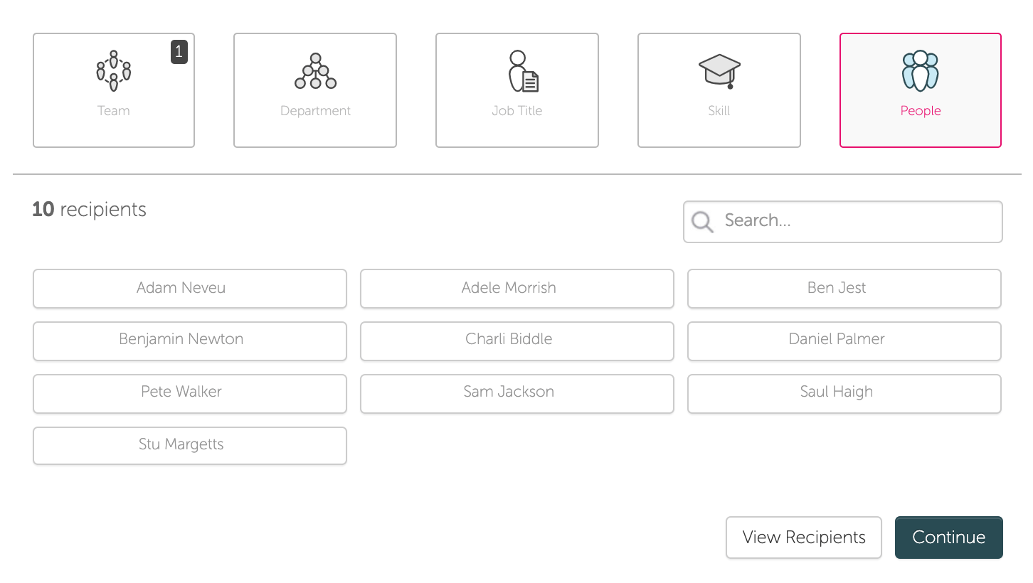 Old audience builder