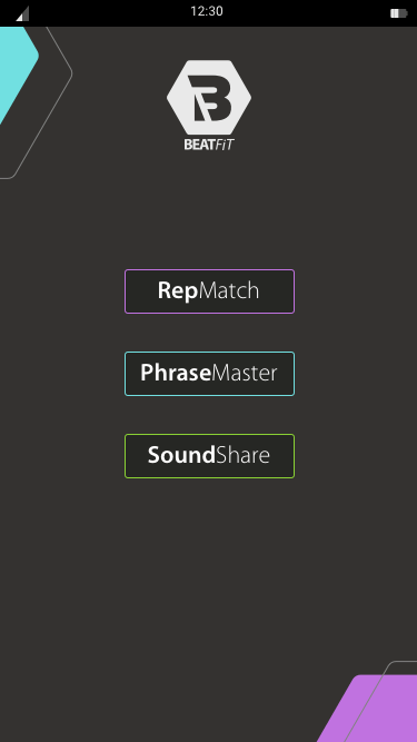 BeatFit UI Design