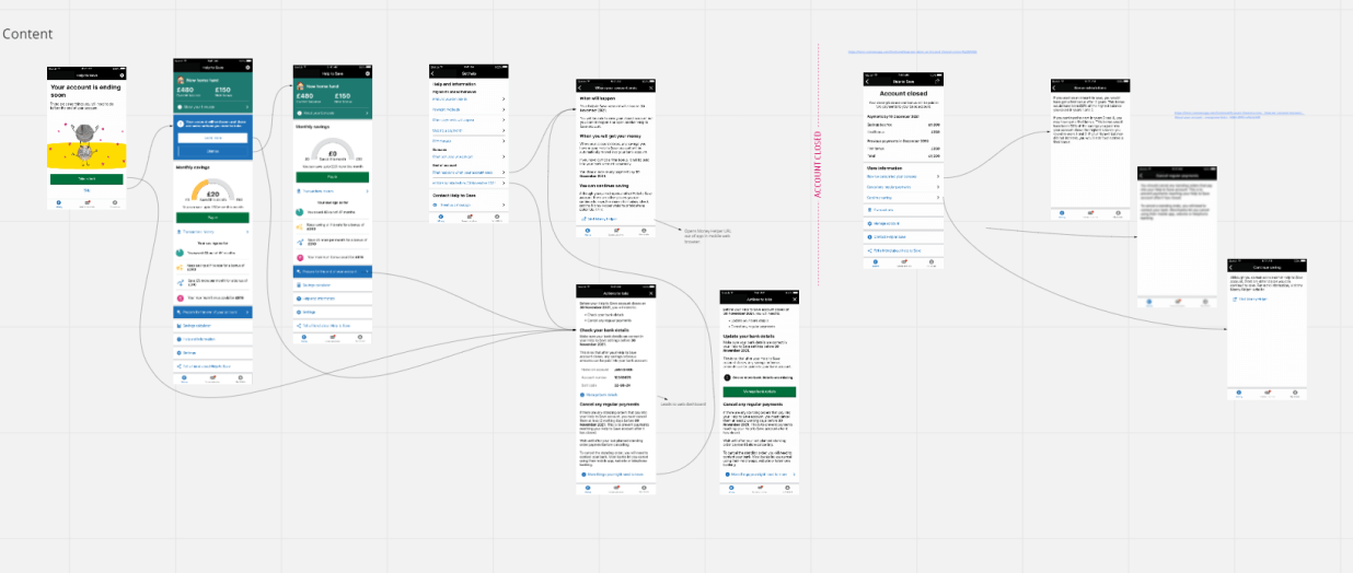 End of account planned changes.