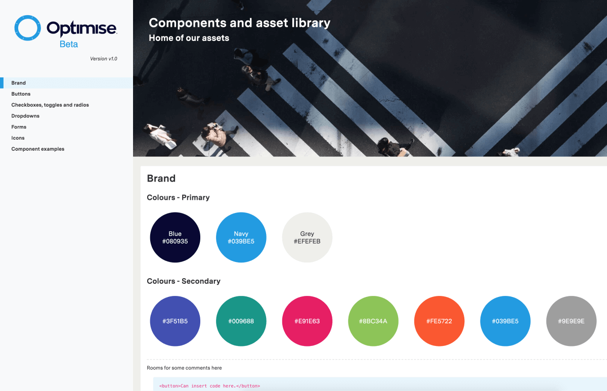 Optimise component library